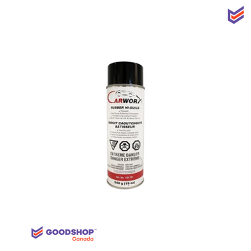 Black bitumen coating with high rubber content for underbody protection, aerosol